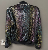 PHILIPP PLEIN Monogram Sequined Bomber Jacket - 3