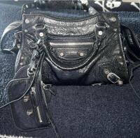 BALENCIAGA WOMEN'S NEO CAGOLE XS HANDBAG IN BLACK - 2