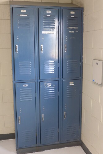 Lot of Double Tier Lockers