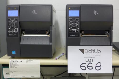 (4) Zebra ZT230 Label Printers