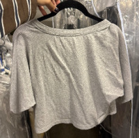 Alexander McQueen gray crop top - 2