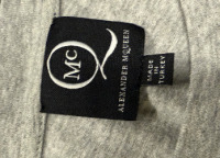 Alexander McQueen gray crop top - 3