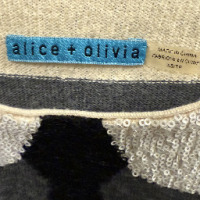 Alice + Olivia Delray sequin tie sweater - 4