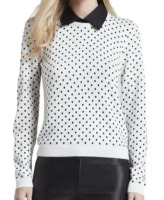 Alice + Olivia polka dot sweater