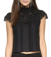 Alice + Olivia victorian lace top