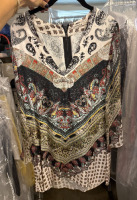 Alice + Olivia Zia Caftan Mini Dress - 2