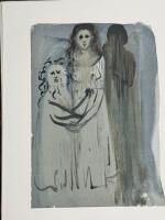 LOT OF 6 Pieces, Salvador Dali Prints From the Divine Comady Series PURGATORY, to include, OUR LADY, THE ANGEL OF MERCY, THE MEETING OF DANTE AND BEATRICE, PRODIGALITY CANTO 22, IN A CLOUD OF THE ANGRY ONES CANTO 16, THE EARTHLY PARADISE CANTO 32. - 4