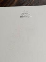 LOT OF 5 Pieces, Salvador Dali Prints From the Divine Comady Series HEVEN, to include, THE FIRST SPHERE, THE ARCANGEL GABRIEL, OPPOSITION, ANGEL OF THE FIRST HEAVEN, THE DEVINEFOREKNOWLEDGE - 8