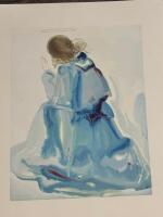 LOT OF 5 Pieces, Salvador Dali Prints From the Divine Comady Series HEVEN, to include, THE FIRST SPHERE, THE ARCANGEL GABRIEL, OPPOSITION, ANGEL OF THE FIRST HEAVEN, THE DEVINEFOREKNOWLEDGE - 9