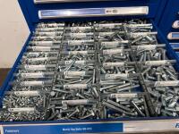 FASTENAL 59"x39"x27-3/4" (17) Drawer Parts Cabinet - 5