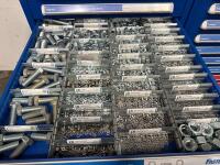 FASTENAL 59"x39"x27-3/4" (17) Drawer Parts Cabinet - 6