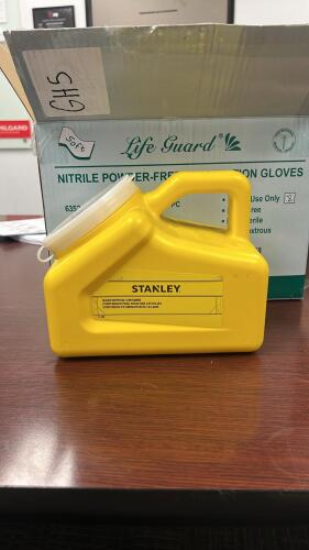 Lot (3) Stanley Blade Disposal Container
