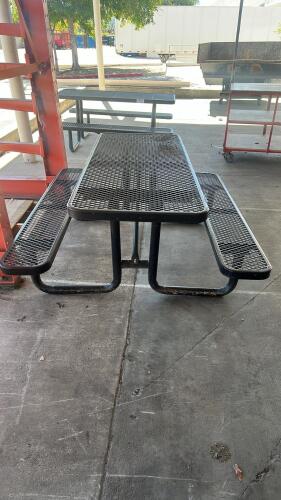 Metal Picnic Table