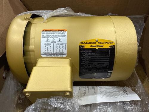 BALDLOR RELIANCE SuperE Motor 1.5 (Hp) (New Unused )