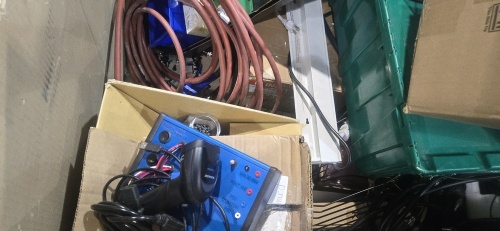 LOT: Asst's Items, Tools, Electrical supplies, Etc