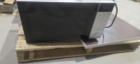 LOT: (2) Bistro tables & (1) Microwave - 2