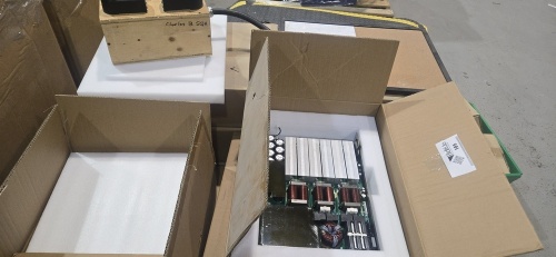 Large LOT of cooling fans, cables, wires ALL NEW in boxes see pics