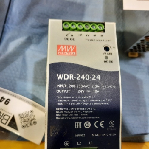 MEANWELL mod. SDR 240-24 Power supply