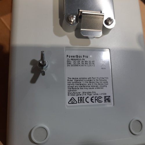 POWER-PRO BOX mod. MIKROTIK router board