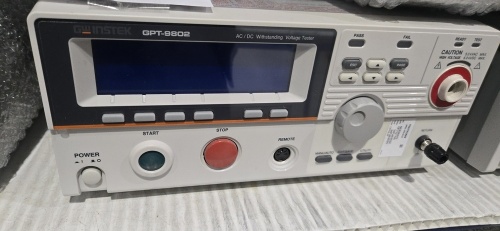 GWINSTEK mod. GPT 9802 Electrical safety tester for AC & DC