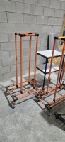 LOT: Asst'd (4) rolling carts & (3) dolly carts