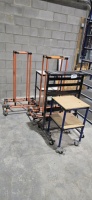 LOT: Asst'd (4) rolling carts & (3) dolly carts - 4