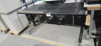 LOT: (20) asst'd style & sizes desks - some on wheels - 6