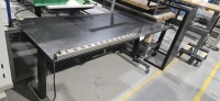 LOT: (20) asst'd style & sizes desks - some on wheels - 8