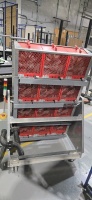 Heating system on wheels c/w 12 STELPO Forced Air units. Mod. SCH48T - 20/17,30 amps - 60 hz - 240 volts - 4800-3600 watts - 2