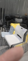 LOT: (40+) asst'd stackable chairs - 3