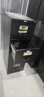 LOT: (4) 2-Door Metal cabinets & (1) 4 drawers legal size filling cabinet - 2