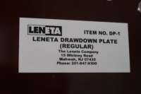 Leneta DP-1 Drawdown Plate - 2