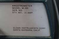 Sloan M-100 Angstrometer - 3