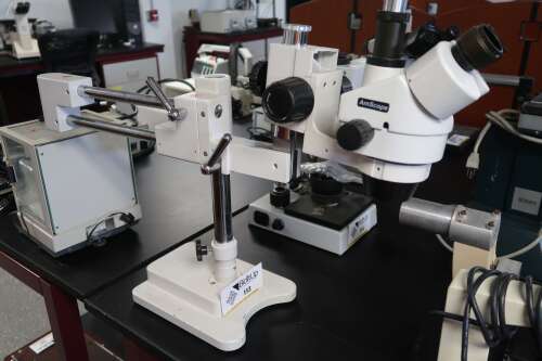 Amscope Microscope with Articulating Base