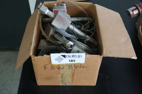 Lot of S/S Inline Flowmeters