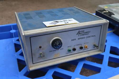 Pine Instrument Company ASR Speed Control