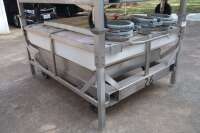 Process Solutions 200-Gallon Mobile Poly Tanks with Stainless Steel Stackable Frames - 2
