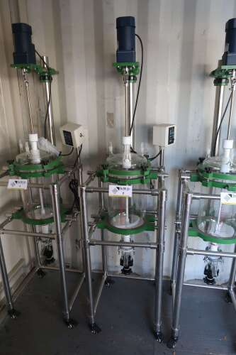 YH CHEM SLR-10D Single-Layer Glass Reactor