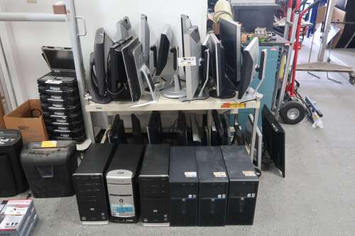 Lot of Computers & Monitors