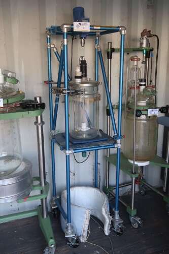 10L Single-Layer Glass Reactor