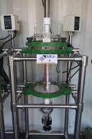 YH CHEM SLR-10D Single-Layer Glass Reactor - 2