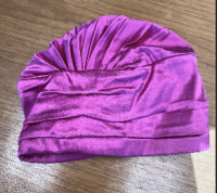 Mary Jane Claverol embellished turban in pink - 2