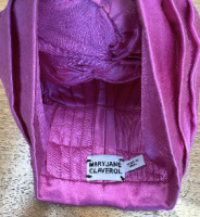 Mary Jane Claverol embellished turban in pink - 3