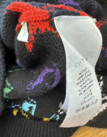 Gucci star intarsia chunky knit wool sweater in rainbow - 4