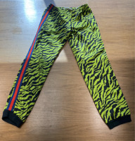 Gucci mens zebra print track pant