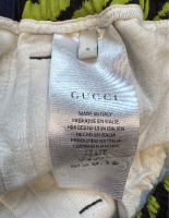Gucci mens zebra print track pant - 3