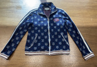 Gucci mens navy zip jacket