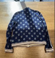 Gucci mens navy zip jacket - 2