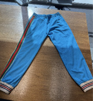 Gucci mens blue track suit
