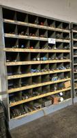 Large Bin Rack With Assorted Milling Cutters And Tooling - 2